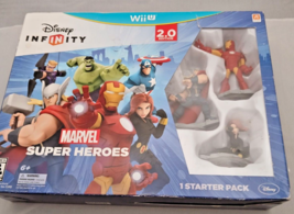 Wii U: Disney Infinity 2.0 Edition Marvel Super Heroes Starter Pack 2012 New - £15.53 GBP