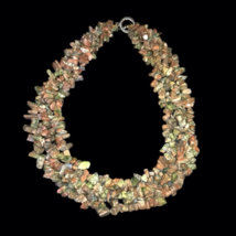 Varieties of Semi-Precious Stones Necklace - £39.96 GBP