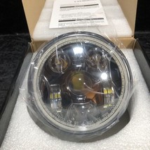 5 3/4 5.75&quot; LED Headlight Projector Halo DRL For Harley-Davidson Iron 883 XL883N - £27.17 GBP