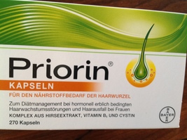 Priorin JUMBO BOX 270 caps made in Germany bayer hair loss growth regrow... - $229.00