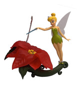 Hallmark Keepsake Ornament 2023, Disney Tinker Bell Pixie-Dusted Poinsettia - $29.26 CAD