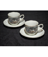 Currier &amp; Ives RARE 4-Piece Tea / Coffee Set AVON REPRESENTATIVE EXCLUSI... - $18.98 CAD