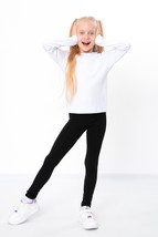 Leggings – Girls&#39; Soft Velvet with Elastic Waist, Everyday, , Winter,  N... - $9.73+