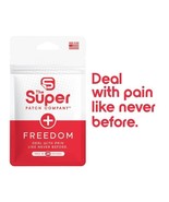The Super Patch : FREEDOM - Pack of 28 Patches- deal with pain like neve... - $64.35