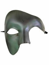 Silver Phantom of the Opera Half Face Men Masquerade Mask - £10.31 GBP