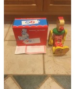 Fisher Price Toyfest Squeaky The Clown Pull Toy Ltd Ed. 1995 Certification - $25.75