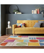 Hand-Tufted NZ Wool Area Rug Soft 8x10 Multicolor handmade Carpets for L... - $385.25 CAD+