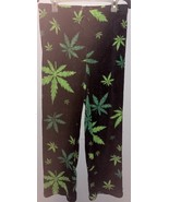 Rue 21 Marijuana Green Weed Pajama Pants Size Med Men /women . - $299.48 MXN