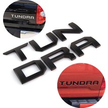 2 Colors 3D Raised  Emblem  Letter Insert for  TUNDRA Tailgate 2014 2015 2016 20 - £102.60 GBP