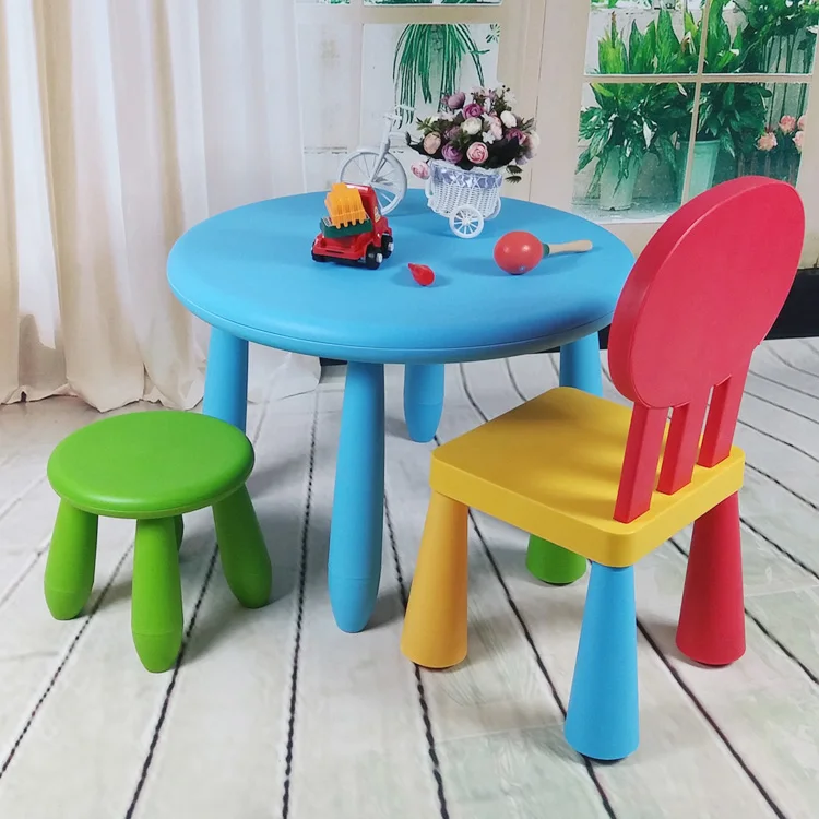 Children desk and chair of learning table. Cartoon children table. Pure ... - $93.60+