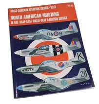 ARCO-AIRCAM AVIATION SERIES #3 NORTH AMERICAN MUSTANG IN RAF-RAAF-SAAF S... - $8.99