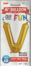 Letter &quot;V&quot; size 16&quot; by North Star Balloons Foil Balloon - £3.15 GBP