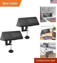 7-in-1 Nightstand Power Strip with USB-C Ports &amp; Surge Protection (2-Pack) - $74.99
