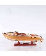 Old Modern Handicrafts Wooden Runabout Canoe Model- Runabout L40 Collect... - $142.05