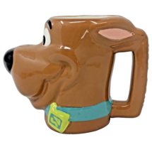 SCOOBY-DOO FACE Coffee Mug 12 OZ Ceramic Coffee Cup Cartoon Dog Ruh Roh - £15.80 GBP