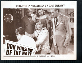 Don Winslow of the Navy 11&quot;x14&quot; Lobby Card Don Terry Anne Nagel War - £36.72 GBP