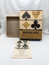 *Box And Manual Only* Vintage 1969 Bridgeasy Table Cover Box - £23.67 GBP