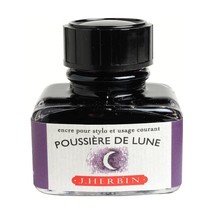 J. Herbin 13048T Fountain Pen Ink 30 ml Moon Dust Violet  - $17.00