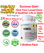 2 NMN β-Nicotinamide Mononucleotide Resveratrol NAD+Booster Sex Energy S... - $38.60
