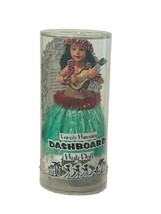 Hula Girl Hawaii Dashboard Lovely Hawaiian Figure vtg lei Tiki Bar Doll ... - £50.49 GBP