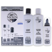 System 2 Kit by Nioxin for Unisex - 3 Pc 10.1oz Cleanser Shampoo, 10.1 oz Scalp  - $34.66