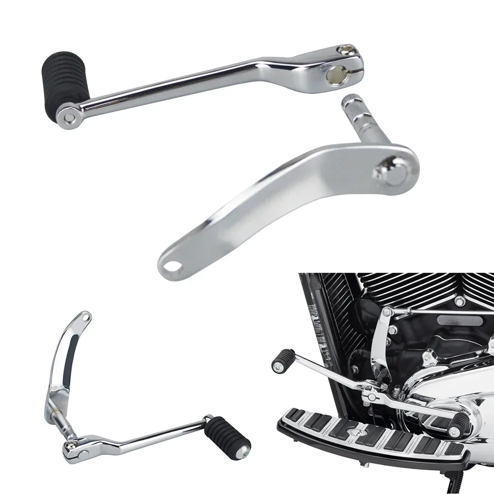 Motorcycle Rear Shifter Lever Pedal Peg Inner Shifter Rod Lever Kits For Harley - £40.37 GBP