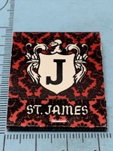 Vintage Matchbook Cover   St. James Restaurant   Avila, Indiana  gmg  unstruck - $12.38