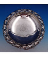 Redlich Sterling Silver Centerpiece Bowl #1699 Pierced Leaf Flower Borde... - $51,835.07 MXN