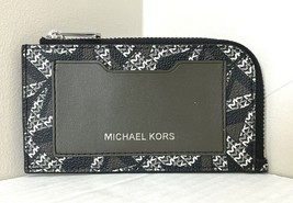 New Michael Kors Cooper L-zip wallet PVC with Leather Olive / Army Green multi - £29.80 GBP
