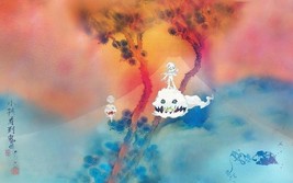 Kids See Ghosts Kanye West &amp; Kid Cudi Poster Album Cover Art Print 32x48&quot;-14x21&quot; - £9.36 GBP+