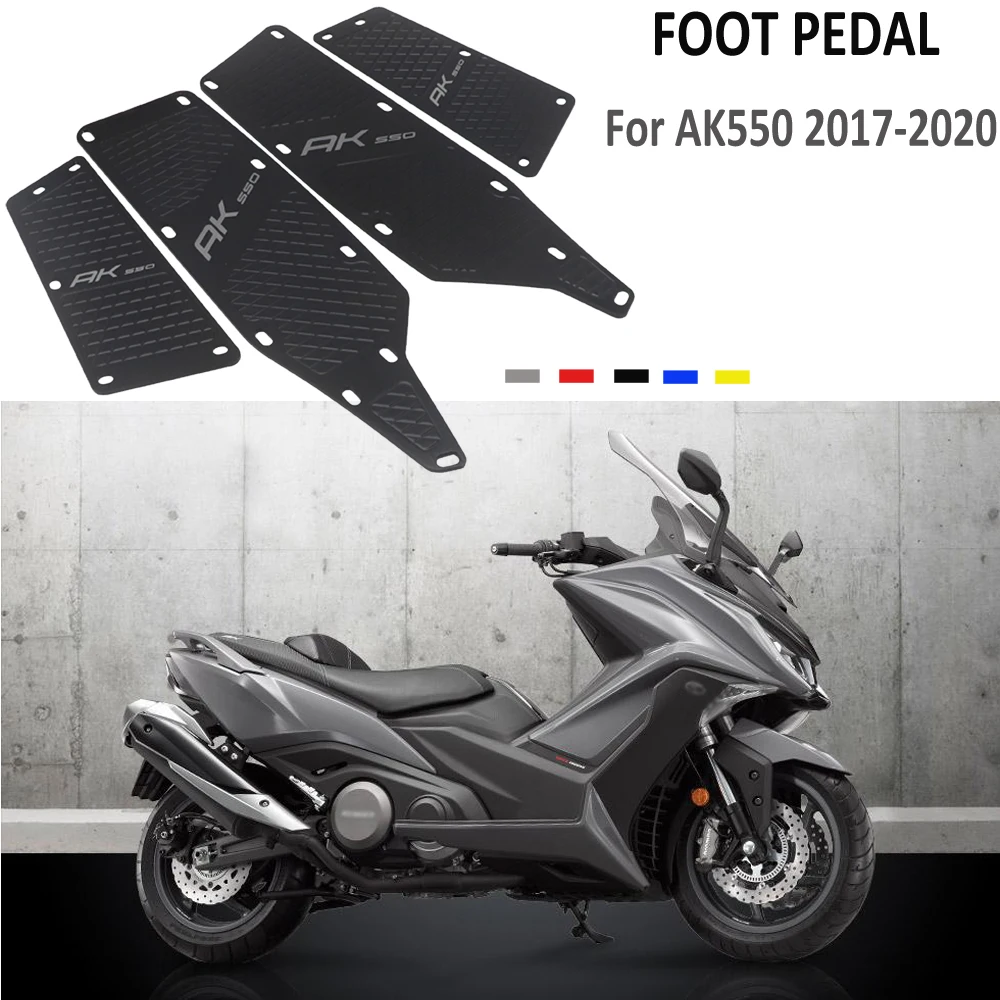 NEW Motorcycle Floorboards Foot Pegs Pedal Front and Rear Footrest Footb... - $67.28