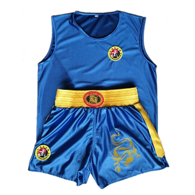 Sporting Men Women Kick Boxing Shirt Muay Thai Shorts for Boy Girl Performance T - £35.97 GBP