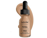 NYX Professional Makeup Total Control Pro Drop Foundation TCPDF09 Medium... - $15.72