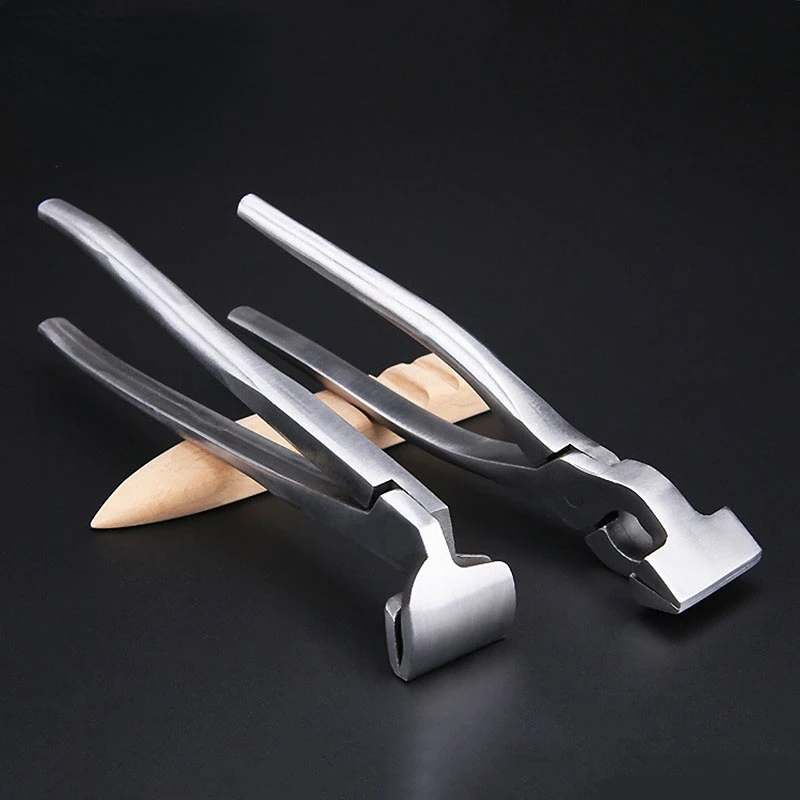 Leather Craft pressurized edge glat tongs Wide Mouth adjustment Press Flatten - £20.46 GBP