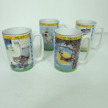 Lot of 4 Cat Tales Coffee Mugs Vintage Gary Patterson Set 1998 Westwood Mug Tea - £38.26 GBP