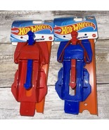 MATTEL Hot Wheels Launchers Red/Blue- set of 2 - $8.59