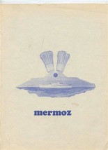 M V Mermoz Dinner Menu Paquet French Cruises  - £14.33 GBP