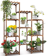 Plant Stand Indoor Outdoor Multi Tier Flower Stands For Living Room Corn... - £37.21 GBP