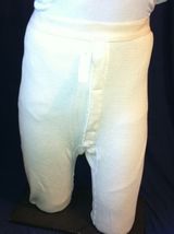 NEW GEN I L1 CWU-43/P EXTREME COLD WEATHER DRAWERS SMALL WHITE LONG JOHNS - $14.87