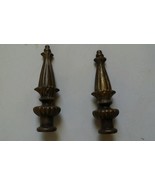 Lot of 2 Antique / Vintage ornate Metal Brass Drawer Cabinet Pulls knobs... - €12,11 EUR