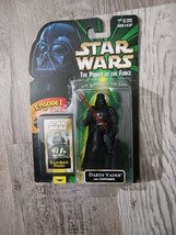 Star Wars Power Of The Force Darth Vader Figure with Flash Back Photo - £4.66 GBP