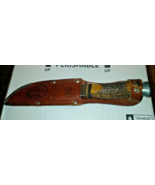 Rare Vintage Bonsa (Bontgen & Sabin) Solingen Germany Fixed Blade Knife - Stag - $197.97