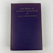 The Book of Sonnet Sequences by Houston Peterson Hardcover - £15.56 GBP