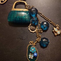 1970s handmade purse fob~really adorable and very vintage looking - $22.77