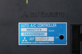 Mitsubishi Dodge Air Conditioner Heater A/C Climate Control Module MB897174 image 3