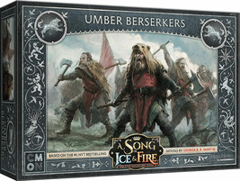 Stark Umber Berserkers Expansion A Song Of Ice &amp; Fire Miniatures Asoiaf Cmon Nib - £39.04 GBP