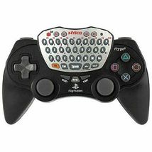 PS2 Nyko I Type 2 Chat Analog Controller Keyboard Online Gaming Official Sony New - £20.38 GBP