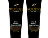 Woody&#39;s 2-In-1 Beard Conditioner Face Moisturizer &amp; Beard Conditioner 4 ... - $29.65