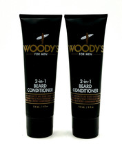 Woody&#39;s 2-In-1 Beard Conditioner Face Moisturizer &amp; Beard Conditioner 4 ... - £23.19 GBP