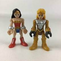 Imaginext DC Super Friends Wonder Woman Hippolyta Figures Lot 2012 Fisher Price - £19.74 GBP